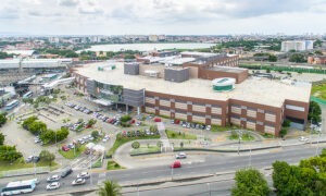 Foto área do Parangaba Shopping