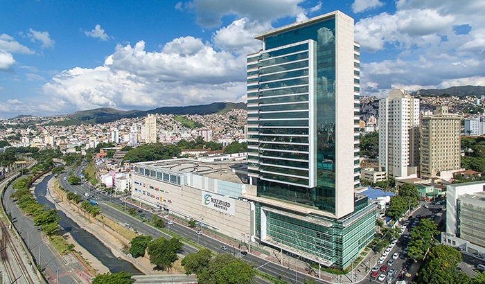 Fachada do Boulevard Shopping Belo Horizonte